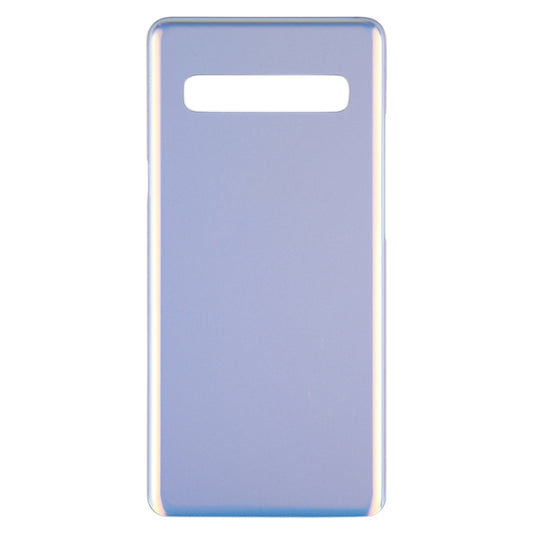 For Galaxy S10 5G SM-G977B / SM-G977U / SM-G977N Battery Back Cover (Silver) - Back Cover by buy2fix | Online Shopping UK | buy2fix