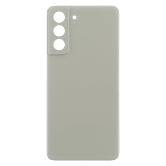 For Samsung Galaxy S21 FE 5G SM-G990B Battery Back Cover(Green) - Back Cover by buy2fix | Online Shopping UK | buy2fix
