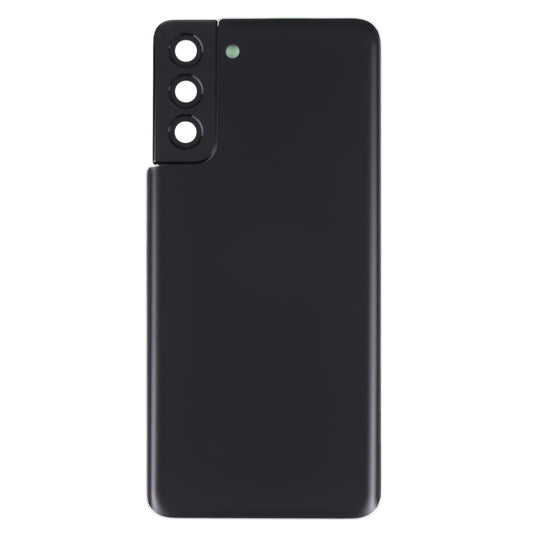 For Samsung Galaxy S21+ 5G Battery Back Cover with Camera Lens Cover (Black) - Back Cover by buy2fix | Online Shopping UK | buy2fix
