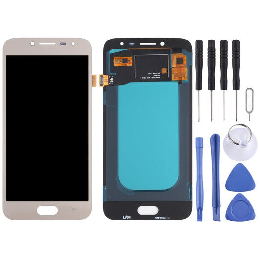 OLED LCD Screen for Samsung Galaxy J2 Pro 2018 SM-J250 With Digitizer Full Assembly (Gold) - LCD Screen by buy2fix | Online Shopping UK | buy2fix