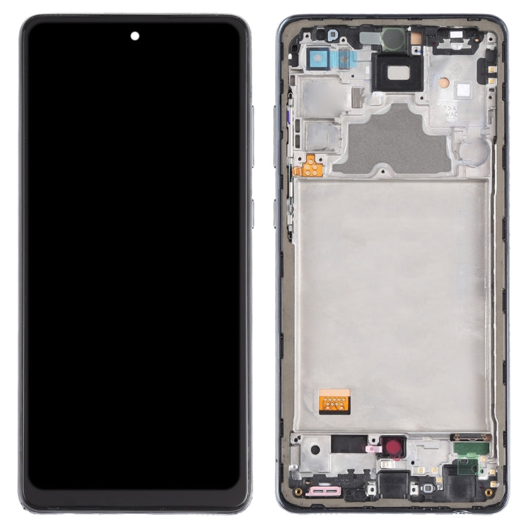 incell Material LCD Screen and Digitizer Full Assembly with Frame (Not Supporting Fingerprint Identification) for Samsung Galaxy A72 4G SM-A725 - LCD Screen by buy2fix | Online Shopping UK | buy2fix