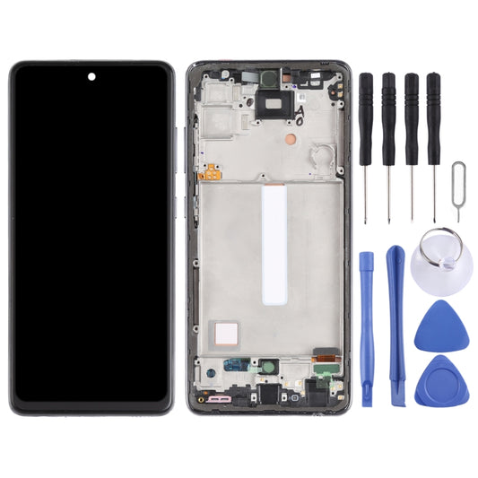 incell Material LCD Screen and Digitizer Full Assembly with Frame (Not Supporting Fingerprint Identification) for Samsung Galaxy A52 5G SM-A526 - LCD Screen by buy2fix | Online Shopping UK | buy2fix