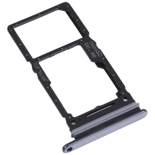 For Samsung Galaxy A73 5G SM-A736B Original SIM Card Tray + SIM Card Tray / Micro SD Card Tray (Black) - Card Tray by buy2fix | Online Shopping UK | buy2fix