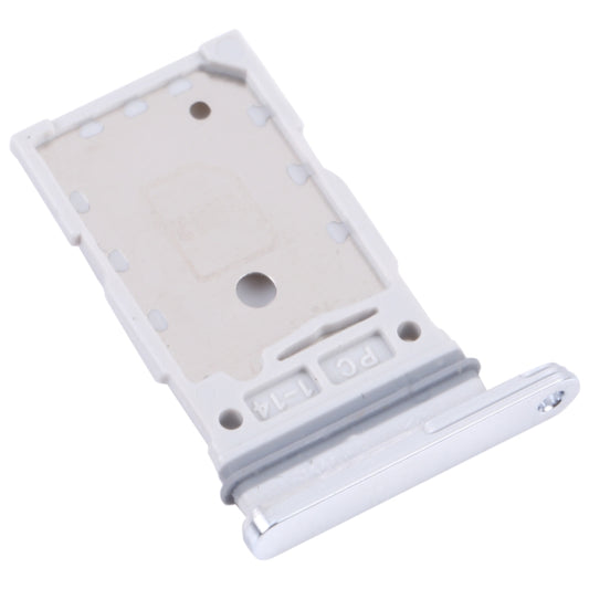 For Samsung Galaxy S22 Ultra 5G SM-S908B Original SIM Card Tray + SIM Card Tray (White) - by buy2fix | Online Shopping UK | buy2fix