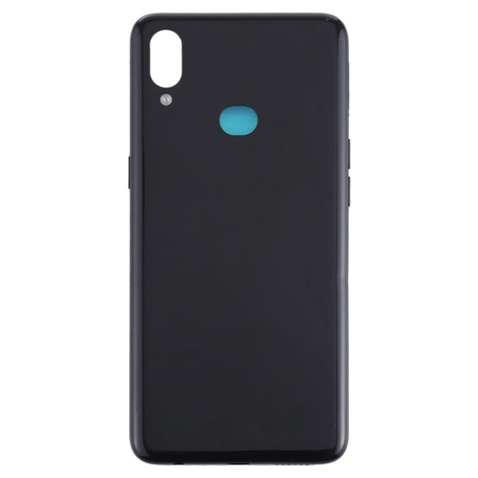 For Galaxy A10s Battery Back Cover with Side Keys (Black) - Back Cover by buy2fix | Online Shopping UK | buy2fix