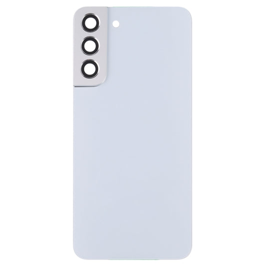 For Samsung Galaxy S22+ 5G SM-S906B Battery Back Cover with Camera Lens Cover (White) - by buy2fix | Online Shopping UK | buy2fix