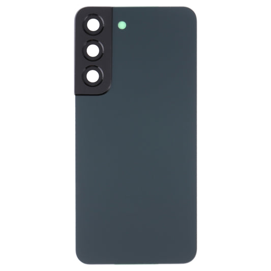 For Samsung Galaxy S22 5G SM-S901B Battery Back Cover with Camera Lens Cover (Green) - by buy2fix | Online Shopping UK | buy2fix