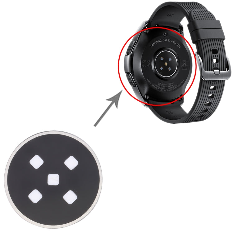 Back Glass Lens For Samsung Galaxy Watch SM-R800/R810 - Other Parts by buy2fix | Online Shopping UK | buy2fix