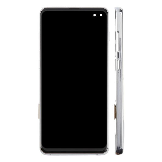For Samsung Galaxy S10+ SM-G975F 6.38 inch TFT LCD Screen Digitizer Full Assembly with Frame, Not Supporting Fingerprint Identification(Silver) - LCD Screen by buy2fix | Online Shopping UK | buy2fix
