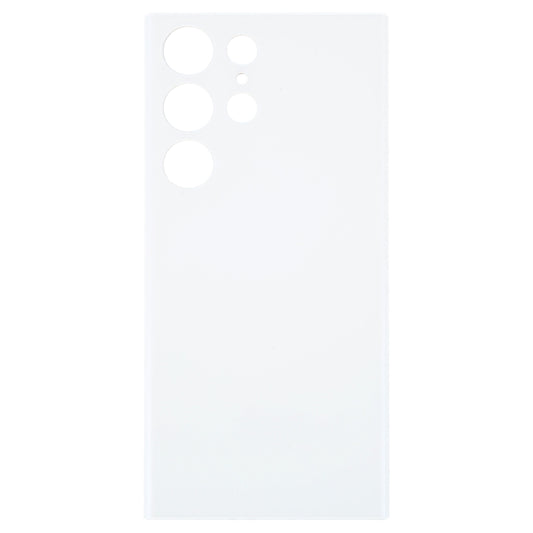 For Samsung Galaxy S23 Ultra 5G SM-S918B OEM Battery Back Cover(White) - by buy2fix | Online Shopping UK | buy2fix