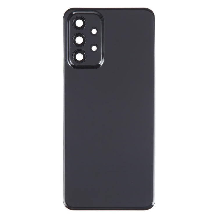 For Samsung Galaxy A23 5G SM-A236A Original Battery Back Cover with Camera Lens Cover(Black) - Camera Series by buy2fix | Online Shopping UK | buy2fix