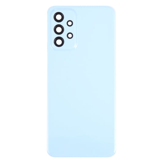 For Samsung Galaxy A23 5G SM-A236A Original Battery Back Cover with Camera Lens Cover(Blue) - Camera Series by buy2fix | Online Shopping UK | buy2fix