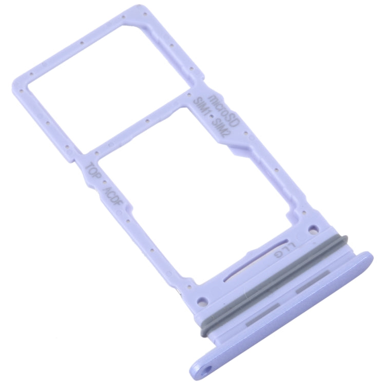 For Samsung Galaxy A34 SM-A346 Original SIM Card Tray + SIM / Micro SD Card Tray (Purple) - Card Tray by buy2fix | Online Shopping UK | buy2fix