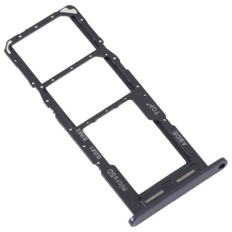 For Samsung Galaxy A24 SM-A245 Original SIM Card Tray + SIM Card Tray + Micro SD Card Tray (Black) - Card Tray by buy2fix | Online Shopping UK | buy2fix