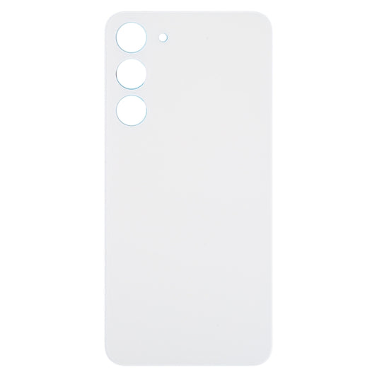 For Samsung Galaxy S23+ SM-S916B OEM Glass Battery Back Cover(White) - by buy2fix | Online Shopping UK | buy2fix