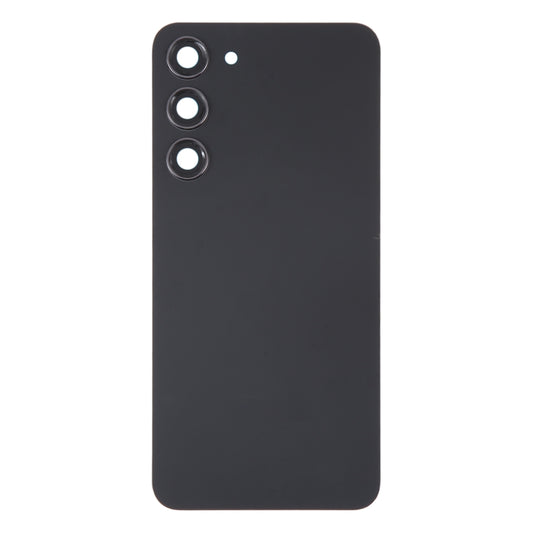 For Samsung Galaxy S23+ SM-S916B OEM Glass Battery Back Cover with Camera Lens Cover(Black) - by buy2fix | Online Shopping UK | buy2fix