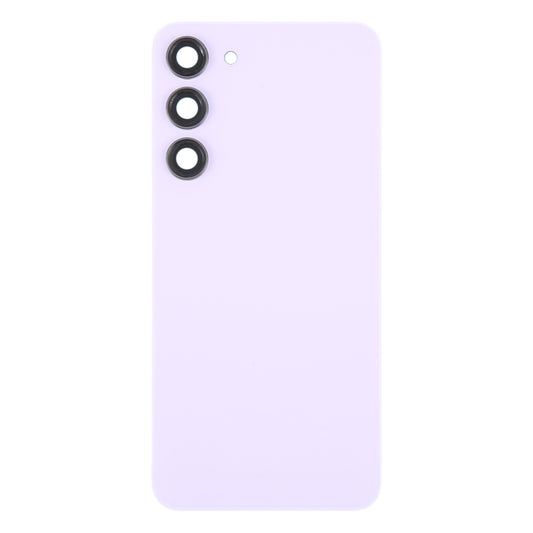 For Samsung Galaxy S23+ SM-S916B OEM Glass Battery Back Cover with Camera Lens Cover(Pink) - by buy2fix | Online Shopping UK | buy2fix