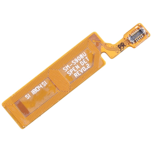 For Samsung Galaxy S22 Ultra 5G SM-S908B Original LCD Handwritten Sticker Sensor Flex Cable - by buy2fix | Online Shopping UK | buy2fix