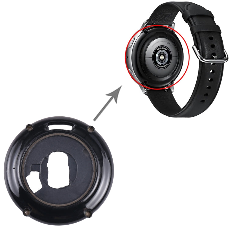 For Samsung Galaxy Watch Active2 40mm SM-R830 Original Rear Housing Cover (Black) - Other Parts by buy2fix | Online Shopping UK | buy2fix