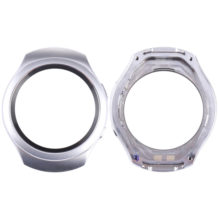 Original LCD Screen Frame Bezel Plate For Samsung Galaxy Watch Gear S2 SM-R720 (Silver) - Middle Frame by buy2fix | Online Shopping UK | buy2fix