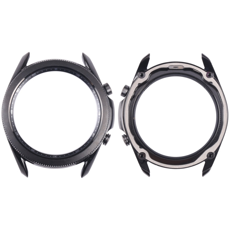 Original LCD Screen Frame Bezel Plate For Samsung Galaxy Watch 3 45mm SM-R840 (Black) - Middle Frame by buy2fix | Online Shopping UK | buy2fix