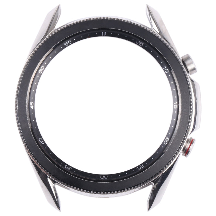 Original LCD Screen Frame Bezel Plate For Samsung Galaxy Watch 3 45mm SM-R840 (Silver) - Middle Frame by buy2fix | Online Shopping UK | buy2fix