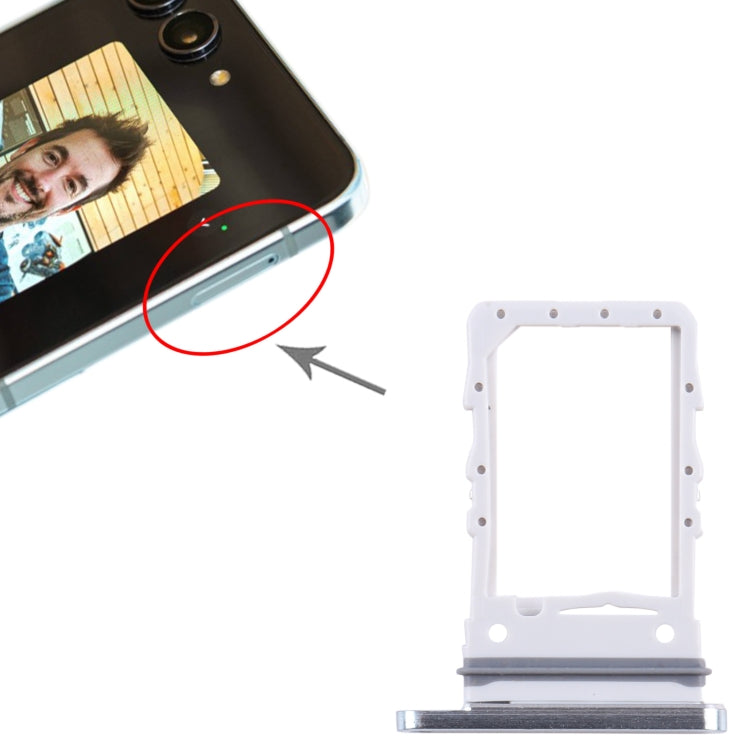 For Samsung Galaxy Z Flip5 SM-F731 Original SIM Card Tray (Green) - Card Tray by buy2fix | Online Shopping UK | buy2fix