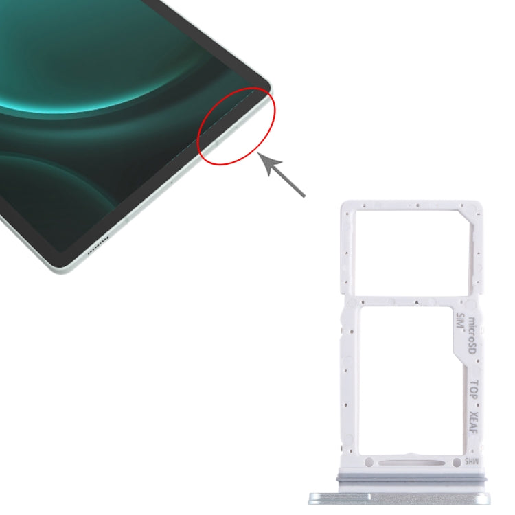 SIM + Micro SD Card Tray for Samsung Galaxy Tab S9 FE SM-X516 LTE Edition (Green) - Card Tray by buy2fix | Online Shopping UK | buy2fix