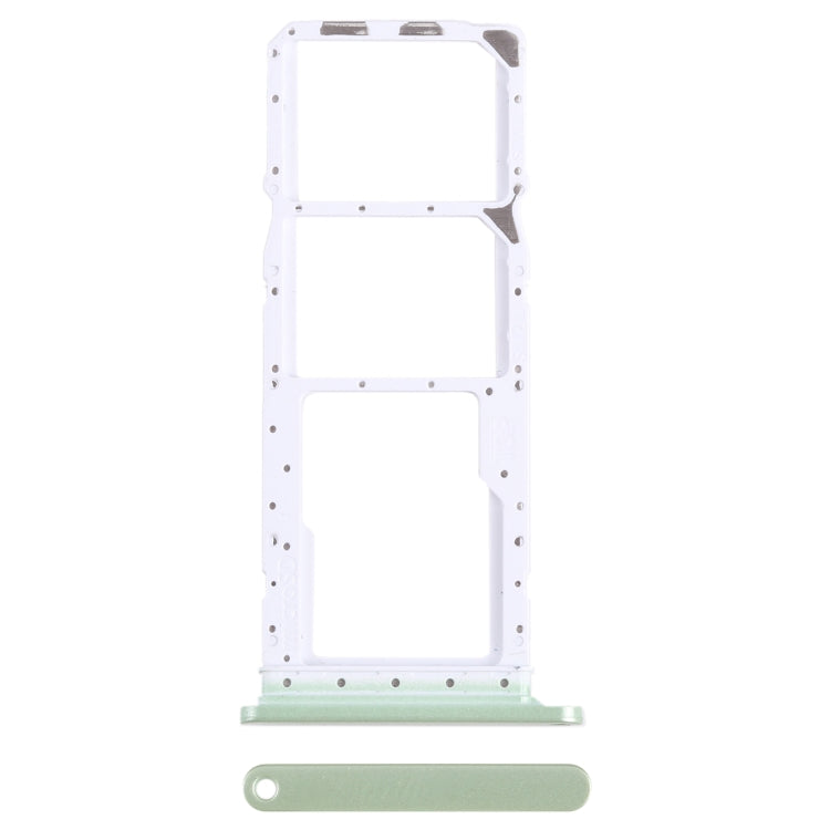 For Samsung Galaxy A05s SM-A057 Original SIM + SIM Card Tray + Micro SD Card Tray (Green) - Card Tray by buy2fix | Online Shopping UK | buy2fix