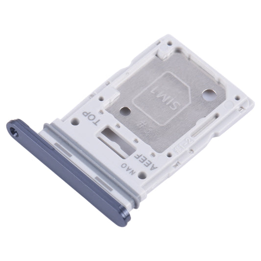 For Samsung Galaxy A55 SM-A556B Original SIM Card Tray + SIM / Micro SD Card Tray (Black) - Card Tray by buy2fix | Online Shopping UK | buy2fix