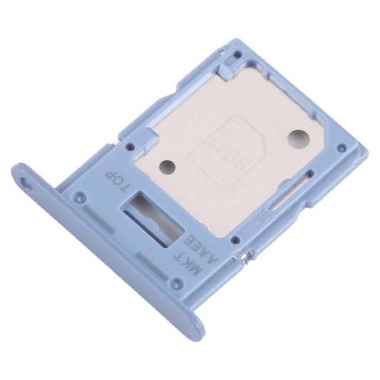 For Samsung Galaxy A15 4G SM-A155F Original SIM Card Tray + SIM / Micro SD Card Tray (Blue) - Card Tray by buy2fix | Online Shopping UK | buy2fix