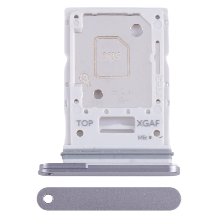 For Samsung Galaxy Tab S9 Ultra 5G SM-X916 Original SIM + Micro SD Card Tray (Grey) - Card Tray by buy2fix | Online Shopping UK | buy2fix