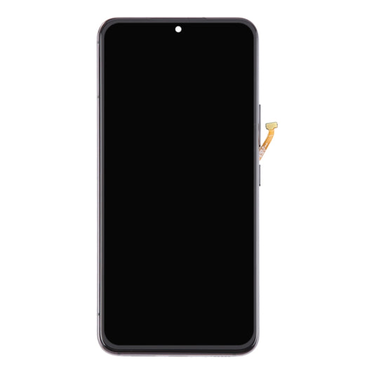 For Samsung Galaxy S22 5G SM-S901B Original LCD Screen Digitizer Full Assembly with Frame (Black) - by buy2fix | Online Shopping UK | buy2fix