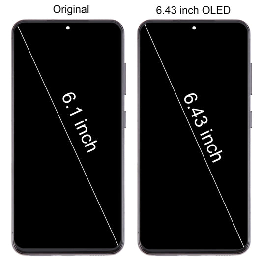 For Samsung Galaxy S23 SM-S911B 6.43 inch US Version OLED LCD Screen Digitizer Full Assembly with Frame (Black) - by buy2fix | Online Shopping UK | buy2fix