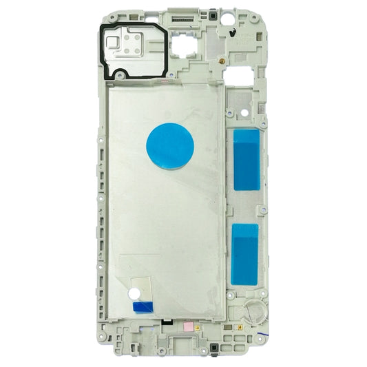 For Galaxy J7 V / J7 Perx / J727V / J727P Front Housing LCD Frame Bezel Plate (White) - Frame Bezel Plate by buy2fix | Online Shopping UK | buy2fix