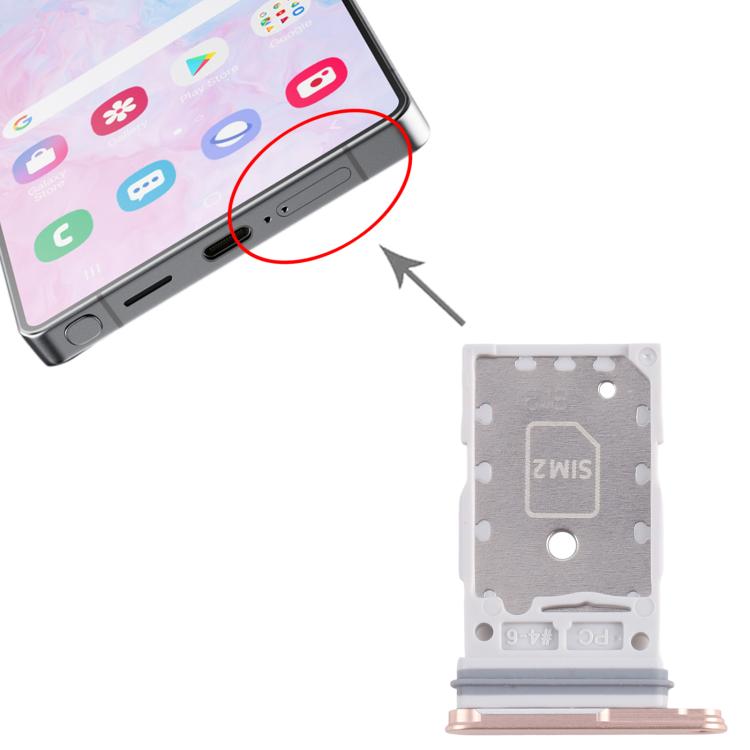 For Samsung Galaxy S25 / S25+ SM-S931/S936 Original SIM Card Tray + SIM Card Tray (Orange) - by buy2fix | Online Shopping UK | buy2fix