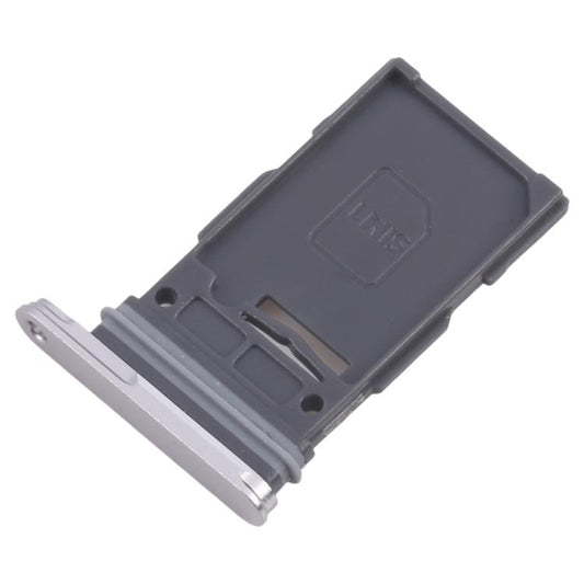 For Samsung Galaxy S24 FE SM-S721B Original SIM Card Tray (Silver) - by buy2fix | Online Shopping UK | buy2fix