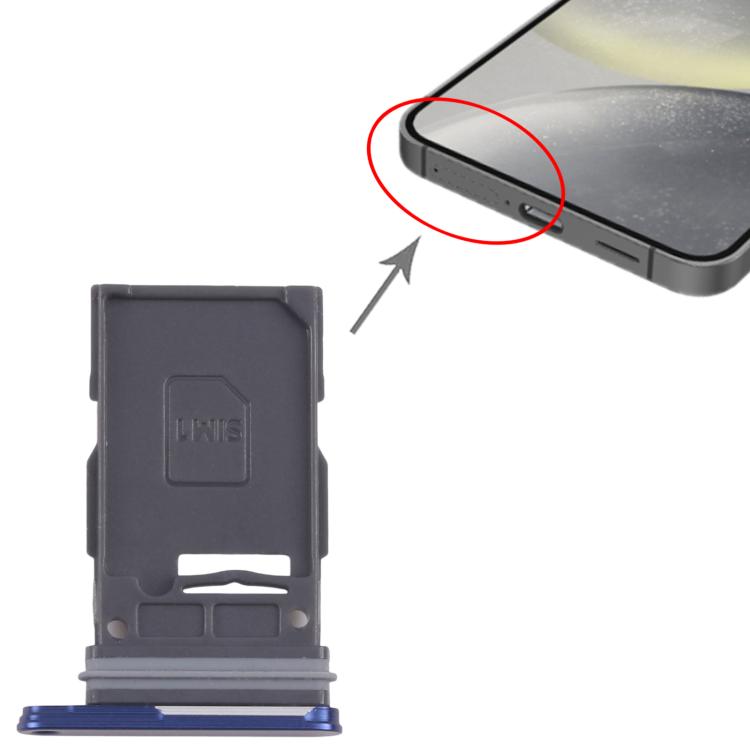 For Samsung Galaxy S25 / S25+ SM-S931B/S936B Original SIM Card Tray (Blue) - by buy2fix | Online Shopping UK | buy2fix