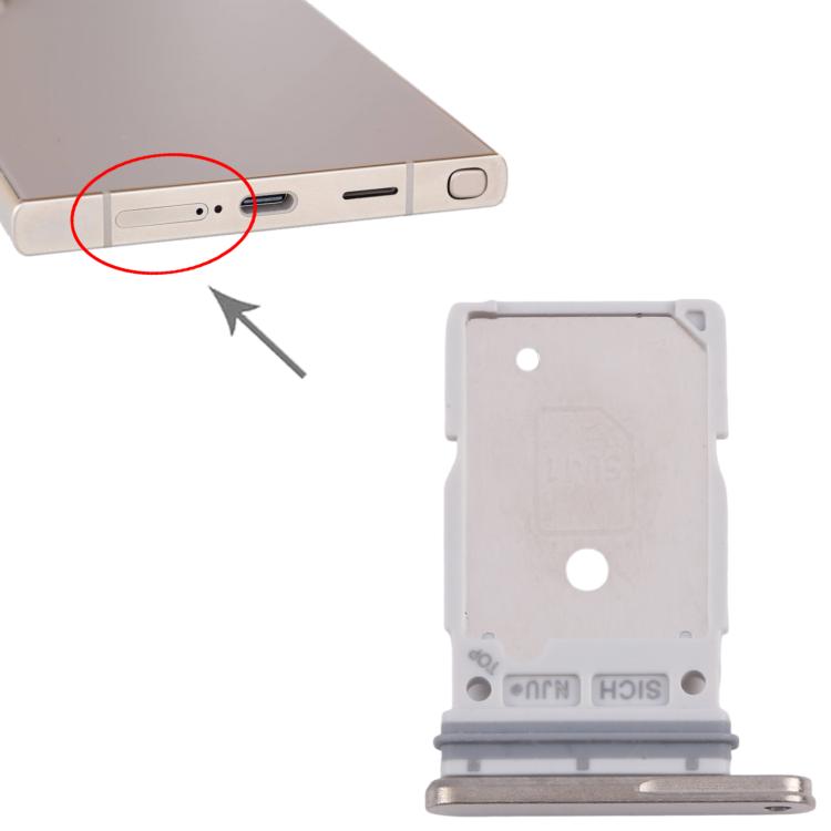 For Samsung Galaxy S25 Ultra SM-S938B Original SIM + SIM Card Tray (Gold) - by buy2fix | Online Shopping UK | buy2fix