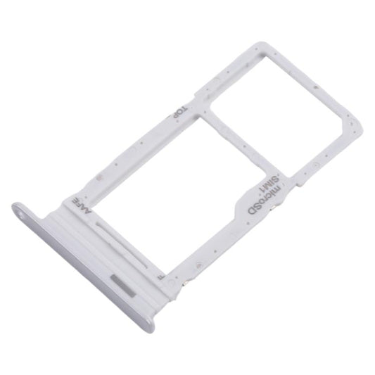 For Samsung Galaxy A16 SM-A165F Original SIM Card Tray + Micro SD Card Tray (Silver) - Card Tray by buy2fix | Online Shopping UK | buy2fix