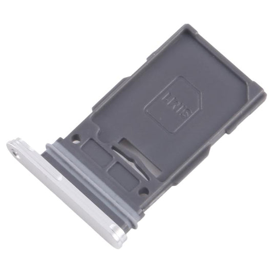 For Samsung Galaxy S24 SM-S921B Original SIM Card Tray (Silver) - by buy2fix | Online Shopping UK | buy2fix