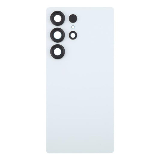 For Samsung Galaxy S25 Ultra SM-S938 OEM Battery Back Cover with Camera Lens Cover(White) - by buy2fix | Online Shopping UK | buy2fix