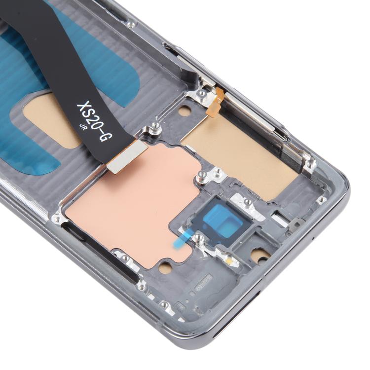 For Samsung Galaxy S20 5G SM-G981B TFT LCD Screen Digitizer Full Assembly with Frame (Grey) - LCD Screen by buy2fix | Online Shopping UK | buy2fix