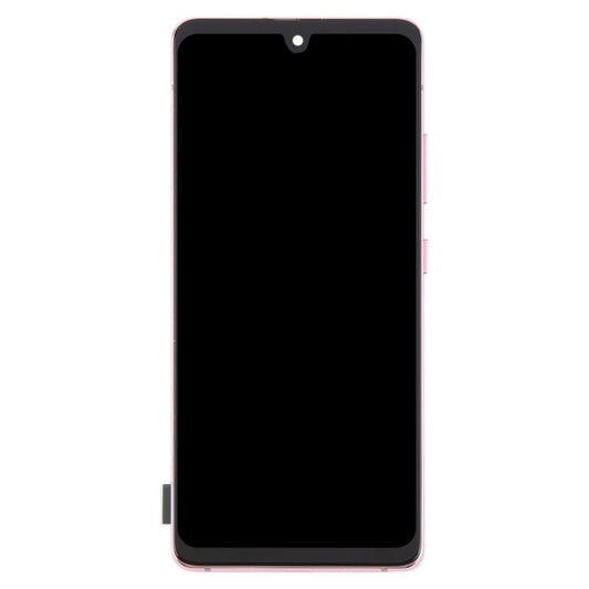 For Samsung Galaxy A51 5G SM-A516 6.36 inch OLED LCD Screen Digitizer Full Assembly with Frame (Pink) - LCD Screen by buy2fix | Online Shopping UK | buy2fix