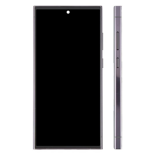For Samsung Galaxy S23 Ultra SM-S918B 6.72 inch TFT LCD Screen Digitizer Full Assembly with Frame, Not Supporting Fingerprint Identification (Black) - by buy2fix | Online Shopping UK | buy2fix