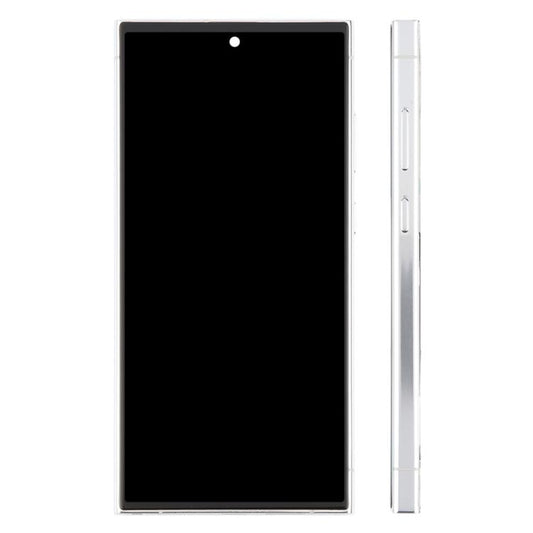 For Samsung Galaxy S23 Ultra SM-S918B 6.72 inch TFT LCD Screen Digitizer Full Assembly with Frame, Not Supporting Fingerprint Identification (Silver) - by buy2fix | Online Shopping UK | buy2fix