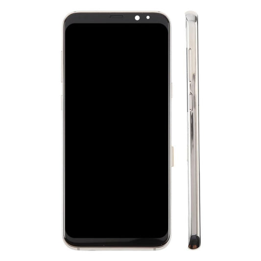 For Samsung Galaxy S8+ SM-G955F 6.18 inch TFT LCD Screen Digitizer Full Assembly with Frame (Gold) - LCD Screen by buy2fix | Online Shopping UK | buy2fix