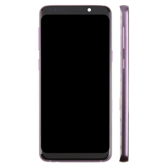 For Samsung Galaxy S9 SM-G960F 5.7 inch TFT LCD Screen Digitizer Full Assembly with Frame (Purple) - LCD Screen by buy2fix | Online Shopping UK | buy2fix