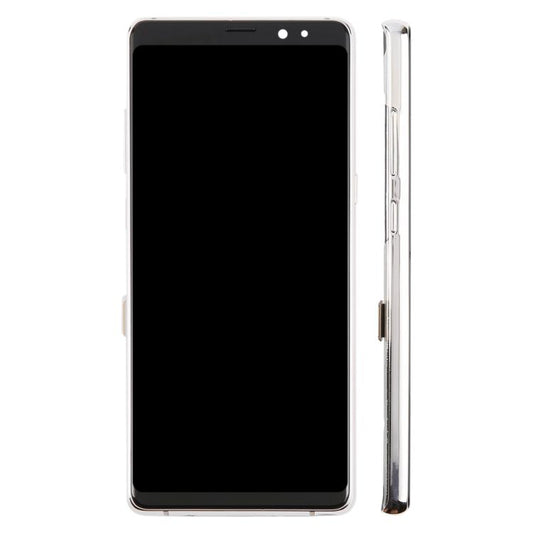 For Samsung Galaxy Note 8 SM-N950F 6.25 inch TFT LCD Screen Digitizer Full Assembly with Frame (Silver) - LCD Screen by buy2fix | Online Shopping UK | buy2fix