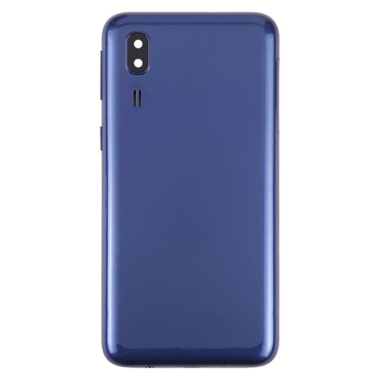 For Samsung Galaxy A2 Core SM-A260F Back Cover with Camera Lens Cover(Blue) - Back Cover by buy2fix | Online Shopping UK | buy2fix